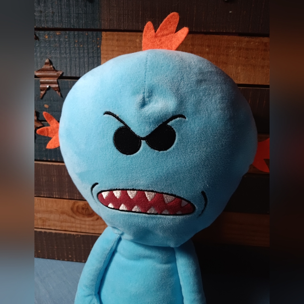 Cartoon Network Ricky & Morty Meeseeks 18" Plush - Picture 3 of 6